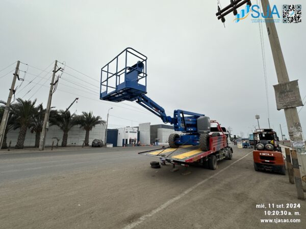 PLATAFORMA ARTICULADA MANLIFT ELECTRICO 16 M - Imagen 3