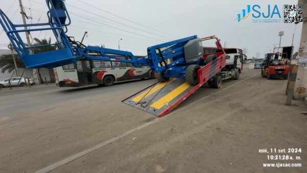 PLATAFORMA ARTICULADA MANLIFT ELECTRICO 16 M - Imagen 4